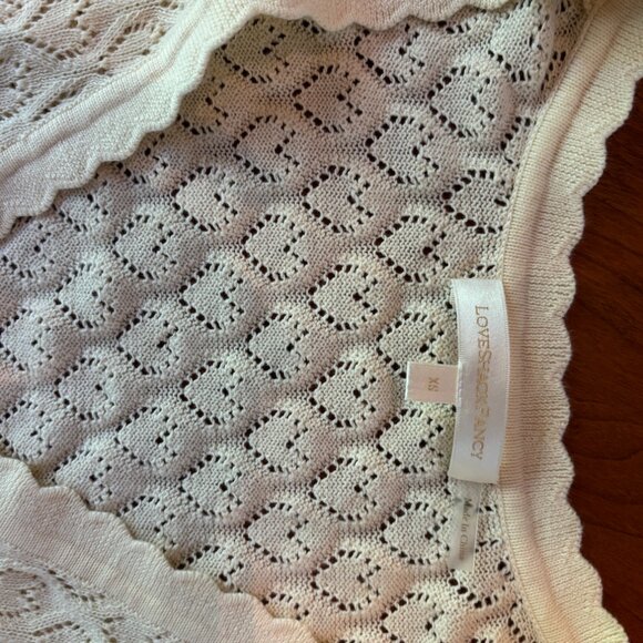 Love Shack Fancy Cropped Cardigan - Picture 2 of 3